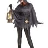 Fun World Women's Plague Doctor Poncho Costume -Halloween Costumes womens plague doctor poncho