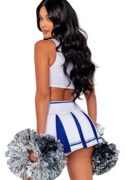 Roma Playboy Women's Cheer Squad Deluxe Costume 9 Roma Playboy Women's Cheer Squad Deluxe Costume -Halloween Costumes womens playboy cheer squad costume 1