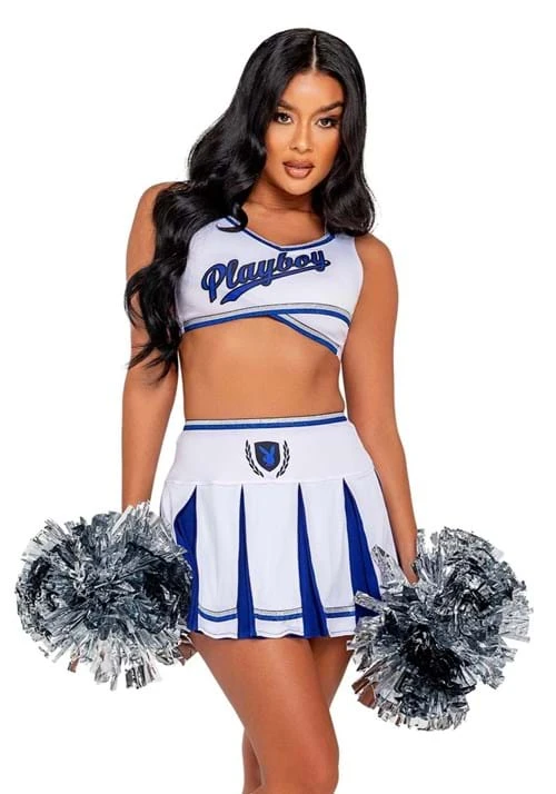 Roma Playboy Women's Cheer Squad Deluxe Costume 5 Roma Playboy Women's Cheer Squad Deluxe Costume - Image 3
