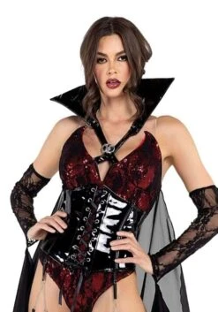 Roma Playboy Vampire Costume For Women 8 Roma Playboy Vampire Costume For Women -Halloween Costumes womens playboy vampire costume 1