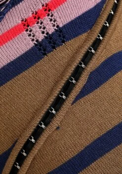 Plus Size Women's Astrid Striped Distressed Sweater Dress With Bike Shorts -Halloween Costumes womens plus astrid striped distressed sweater dress alt 7