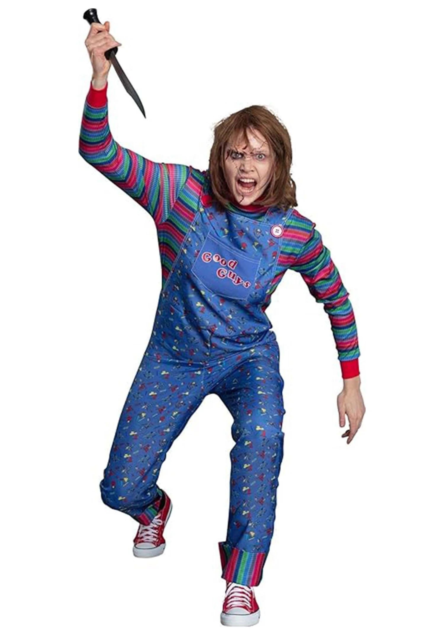 AMSCAN Plus Size Chucky Classic Women's Costume 4 AMSCAN Plus Size Chucky Classic Women's Costume - Image 2