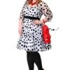 Women's Plus Size Dressy Dalmatian Costume