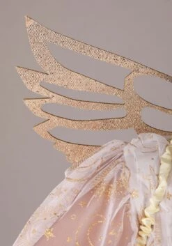 Women's Plus Size Gold Starburst Angel Costume -Halloween Costumes womens plus gold starburst angel costume alt 3