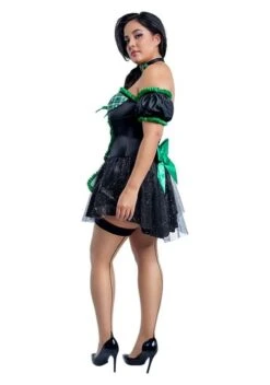 Plus Size Lucky Beer Girl Women's Costume -Halloween Costumes womens plus lucky beer girl costume alt 1