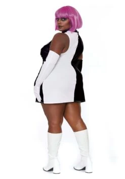 Dreamgirl Plus Size Parti-Skeleton Costume For Women -Halloween Costumes womens plus parti skeleton costume alt 2