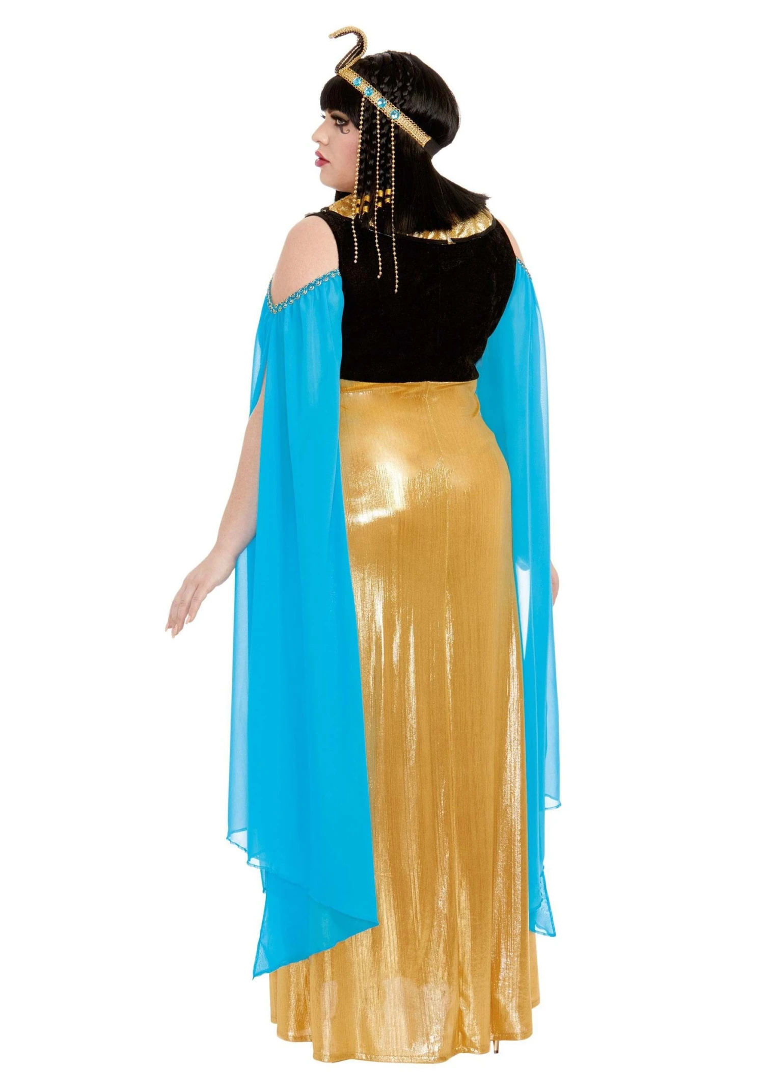 Dreamgirl Women's Plus Size Queen Cleopatra Costume 4 Dreamgirl Women's Plus Size Queen Cleopatra Costume - Image 2