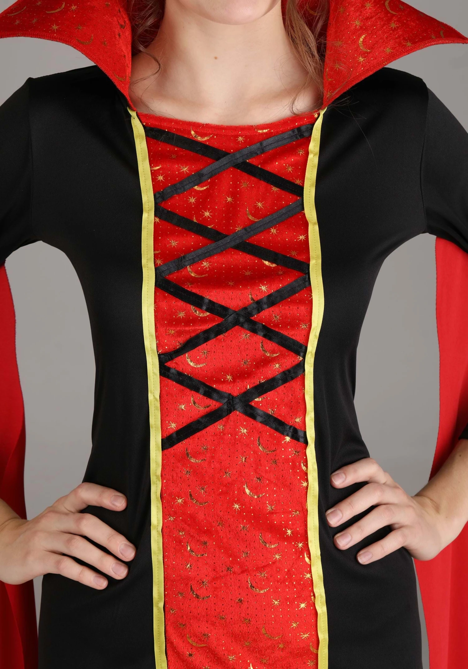 Women's Plus Size Queen Vampire Costume Dress 5 Women's Plus Size Queen Vampire Costume Dress - Image 3