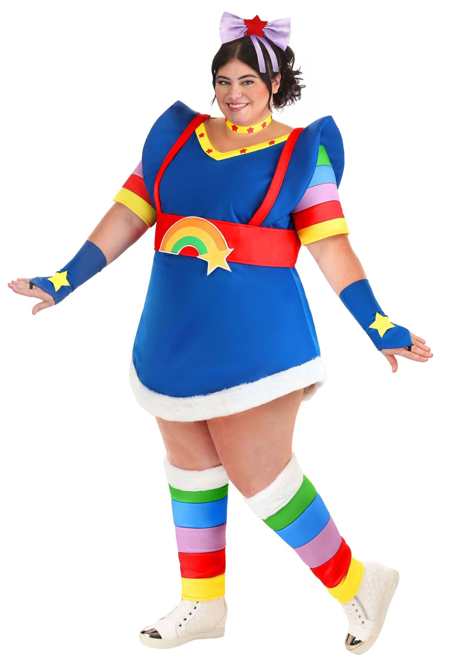 Women's Plus Size Rainbow Brite Costume 14 Women's Plus Size Rainbow Brite Costume - Image 12