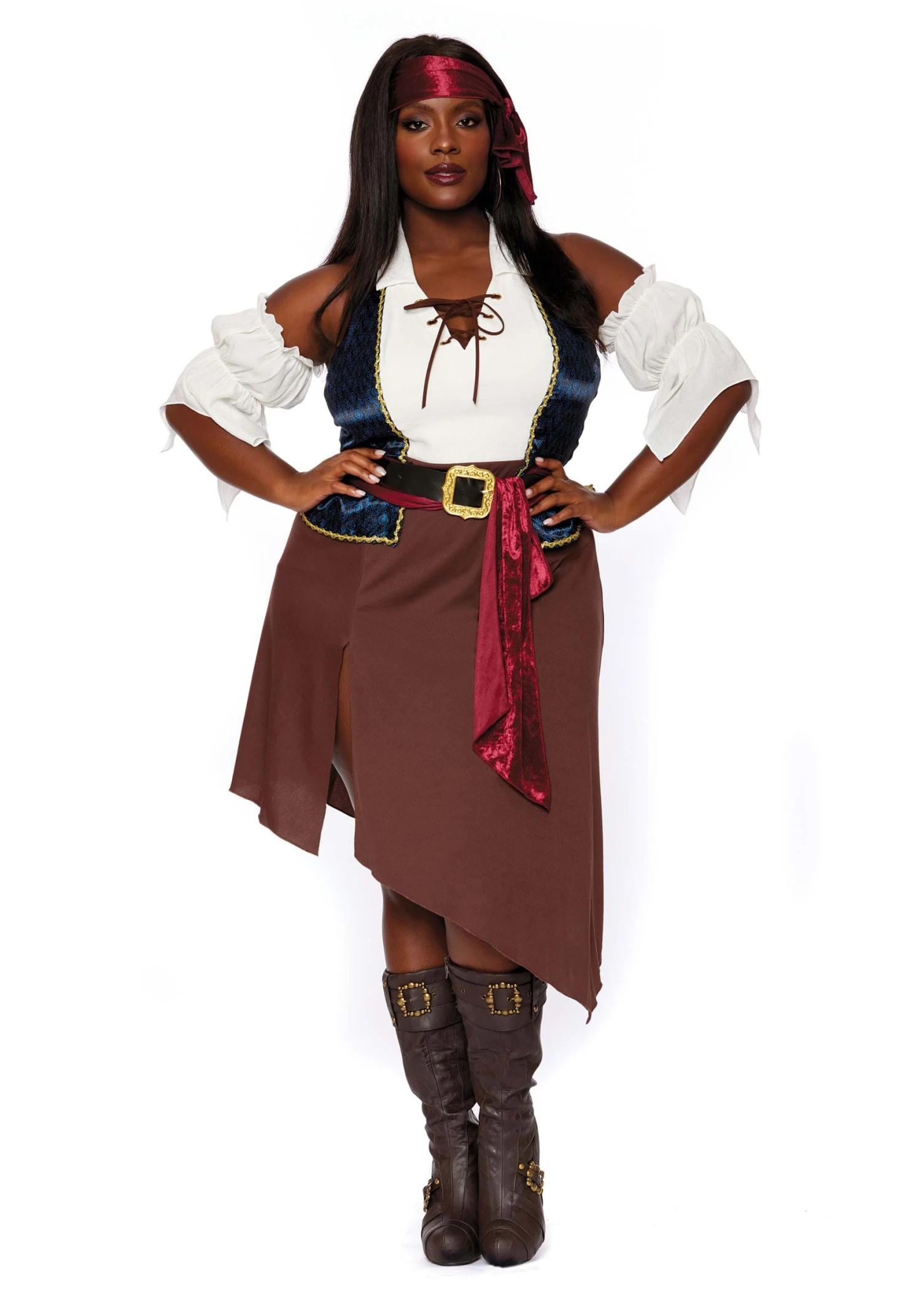 Dreamgirl Plus Rogue Pirate Wench Costume For Women 3 Dreamgirl Plus Rogue Pirate Wench Costume For Women