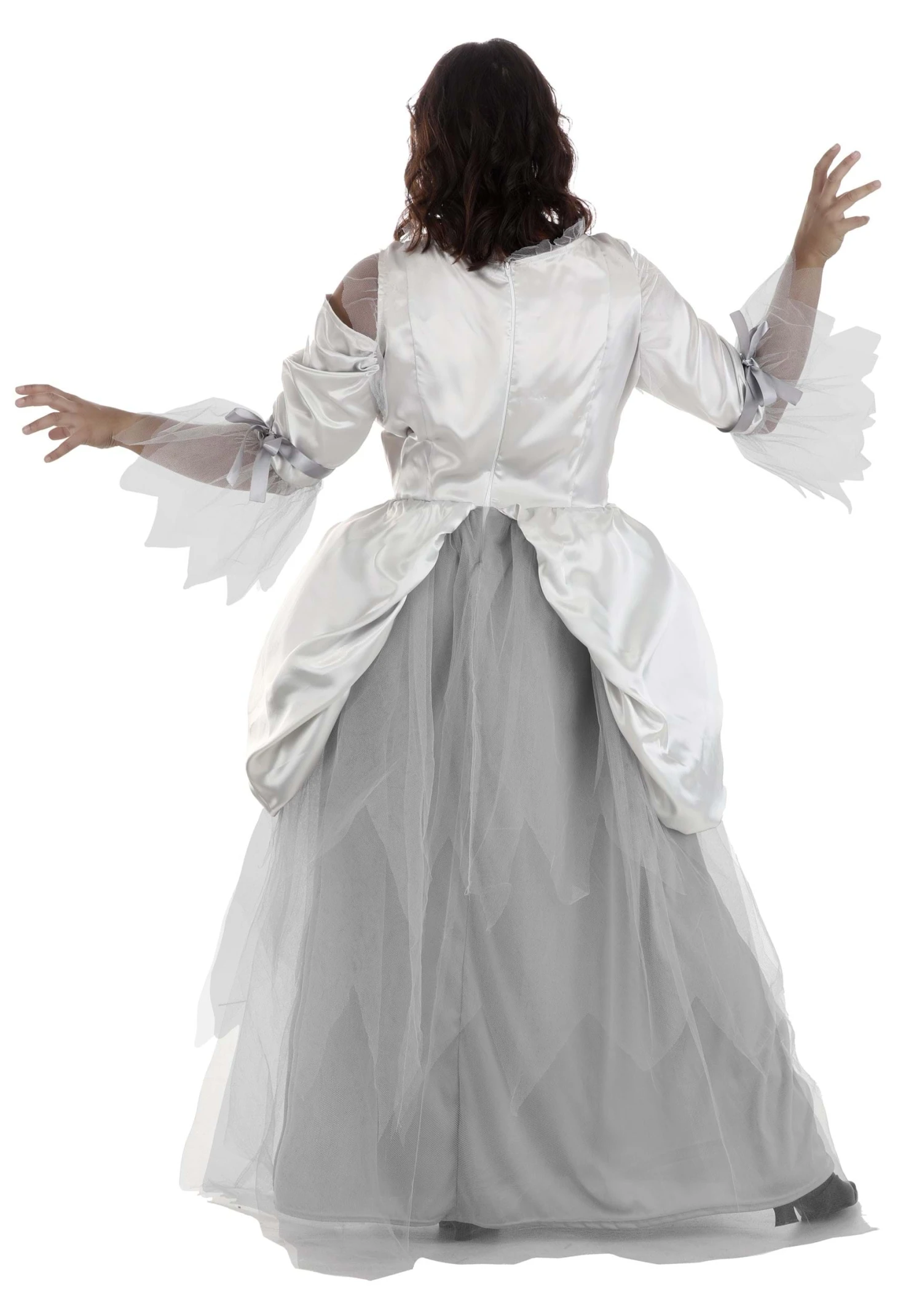 Women's Plus Size 18th Century Ghost Costume Dress 4 Women's Plus Size 18th Century Ghost Costume Dress - Image 2