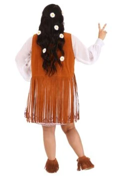 Plus Size Women's 1970s Free Spirit Costume 5 Plus Size Women's 1970s Free Spirit Costume -Halloween Costumes womens plus size 70s free spirit costume 1