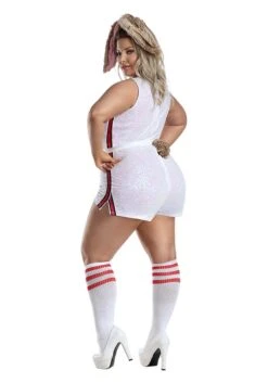 Plus Size Women's Basketball Bunny Costume 5 Plus Size Women's Basketball Bunny Costume -Halloween Costumes womens plus size basketball bunny costume alt 1