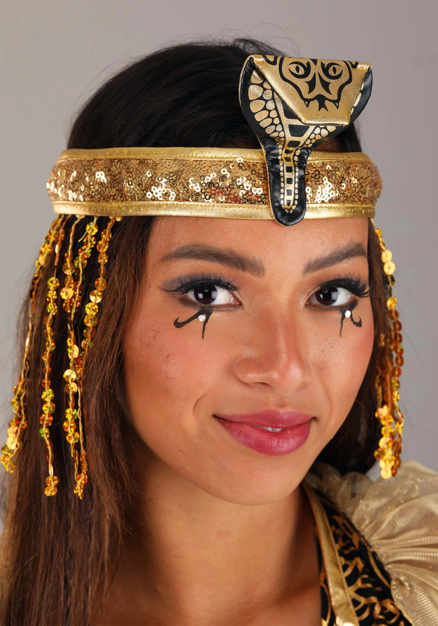Women's Plus Size Commanding Cleopatra Costume 5 Women's Plus Size Commanding Cleopatra Costume - Image 3