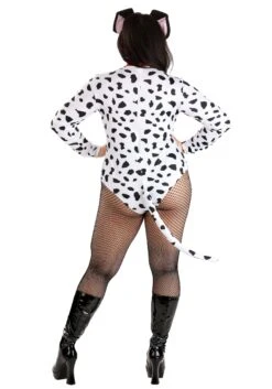 Plus Size Women's Dashing Dalmatian Costume -Halloween Costumes womens plus size dashing dalmatian costume alt 1