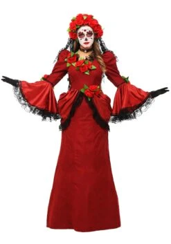 Plus Size Day Of The Dead Costume For Women