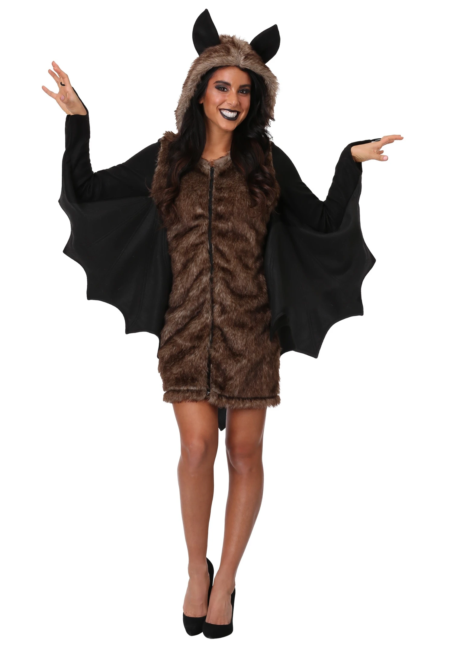 Deluxe Bat Women's Plus Size Costume 3 Deluxe Bat Women's Plus Size Costume
