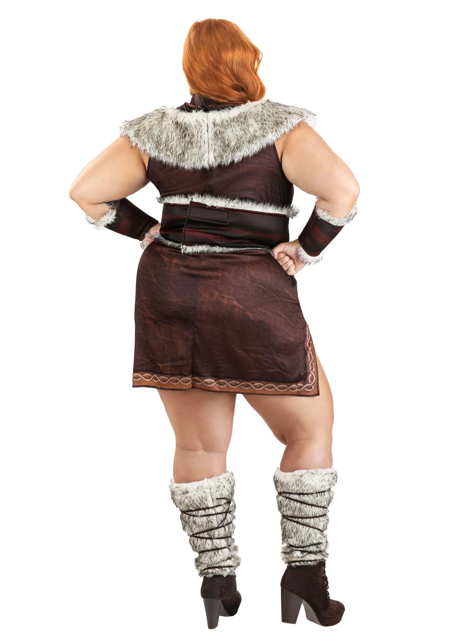 Plus Size Deluxe Victorious Viking Costume For Women 4 Plus Size Deluxe Victorious Viking Costume For Women - Image 2
