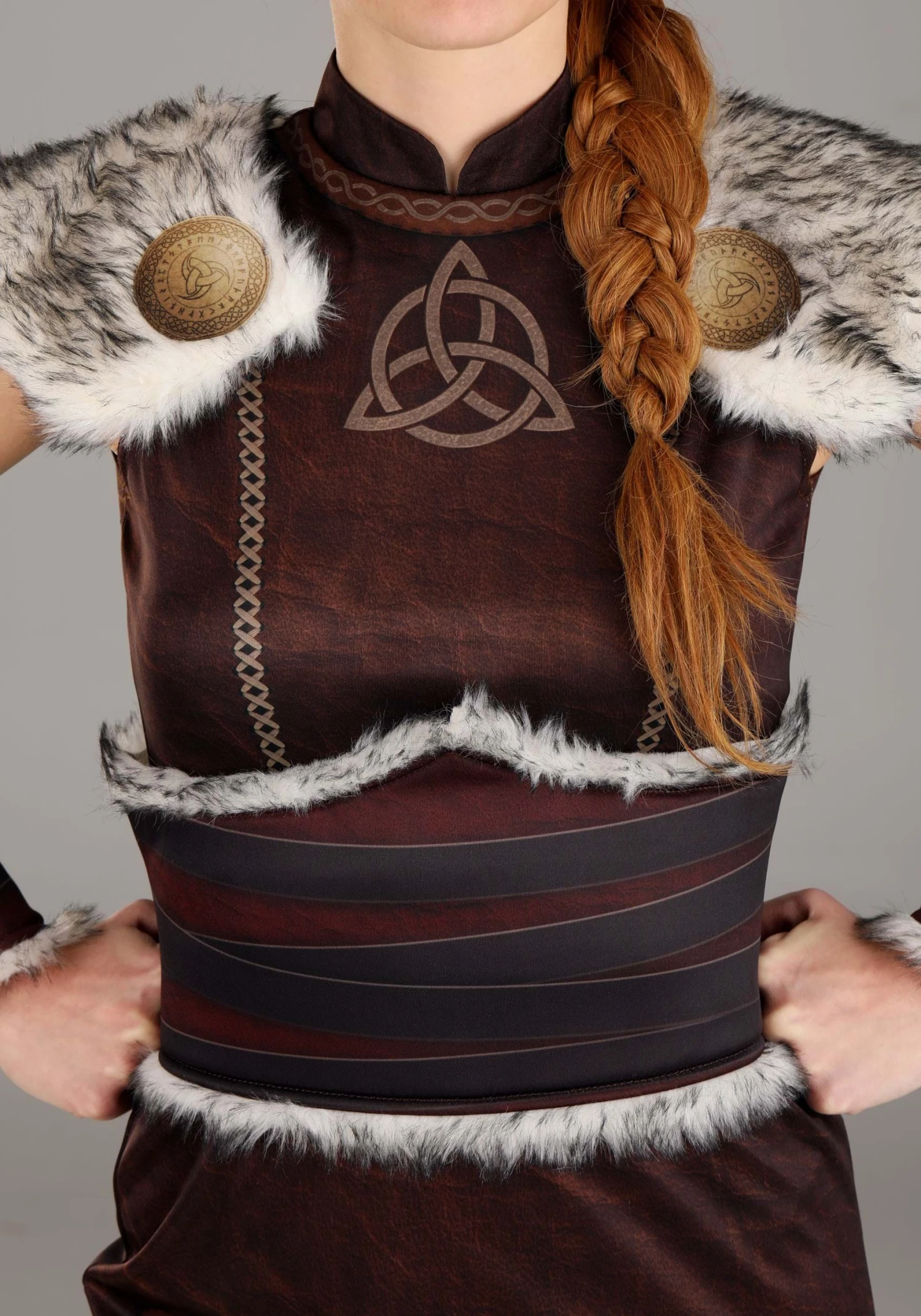 Plus Size Deluxe Victorious Viking Costume For Women 5 Plus Size Deluxe Victorious Viking Costume For Women - Image 3