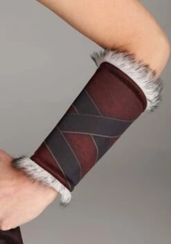 Plus Size Deluxe Victorious Viking Costume For Women 12 Plus Size Deluxe Victorious Viking Costume For Women -Halloween Costumes womens plus size deluxe victorious viking costume alt 4