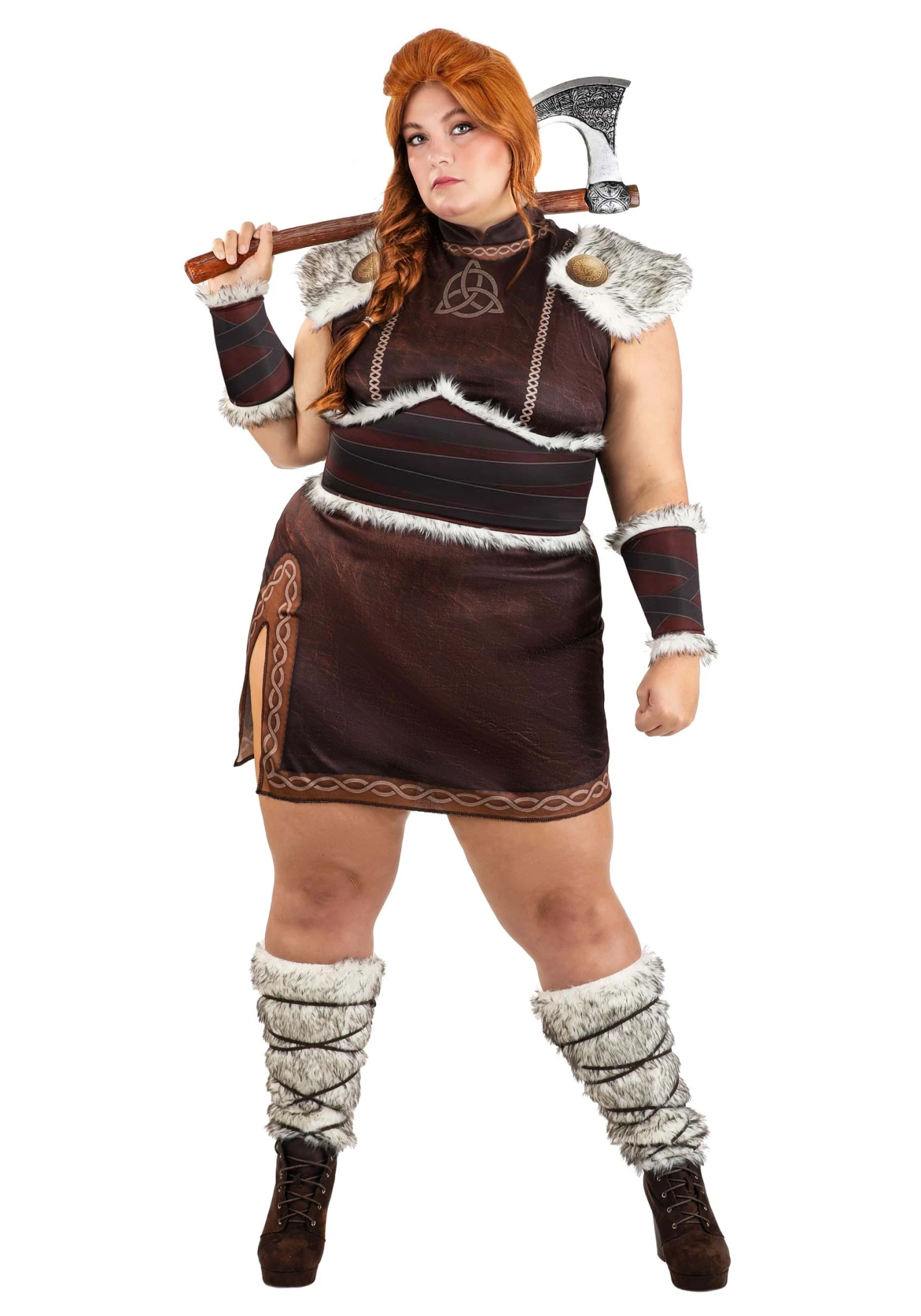 Plus Size Deluxe Victorious Viking Costume For Women 3 Plus Size Deluxe Victorious Viking Costume For Women