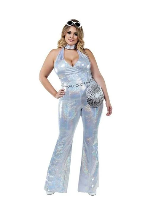 Plus Size Disco Honey Women's Costume 3 Plus Size Disco Honey Women's Costume