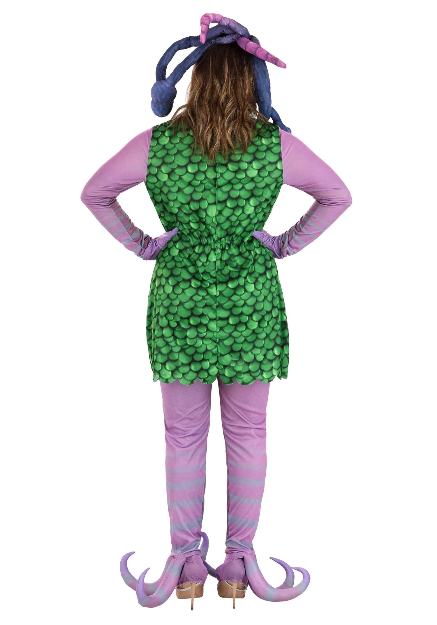 Women's Plus Size Disney Monsters Inc. Celia Costume 7 Women's Plus Size Disney Monsters Inc. Celia Costume - Image 5