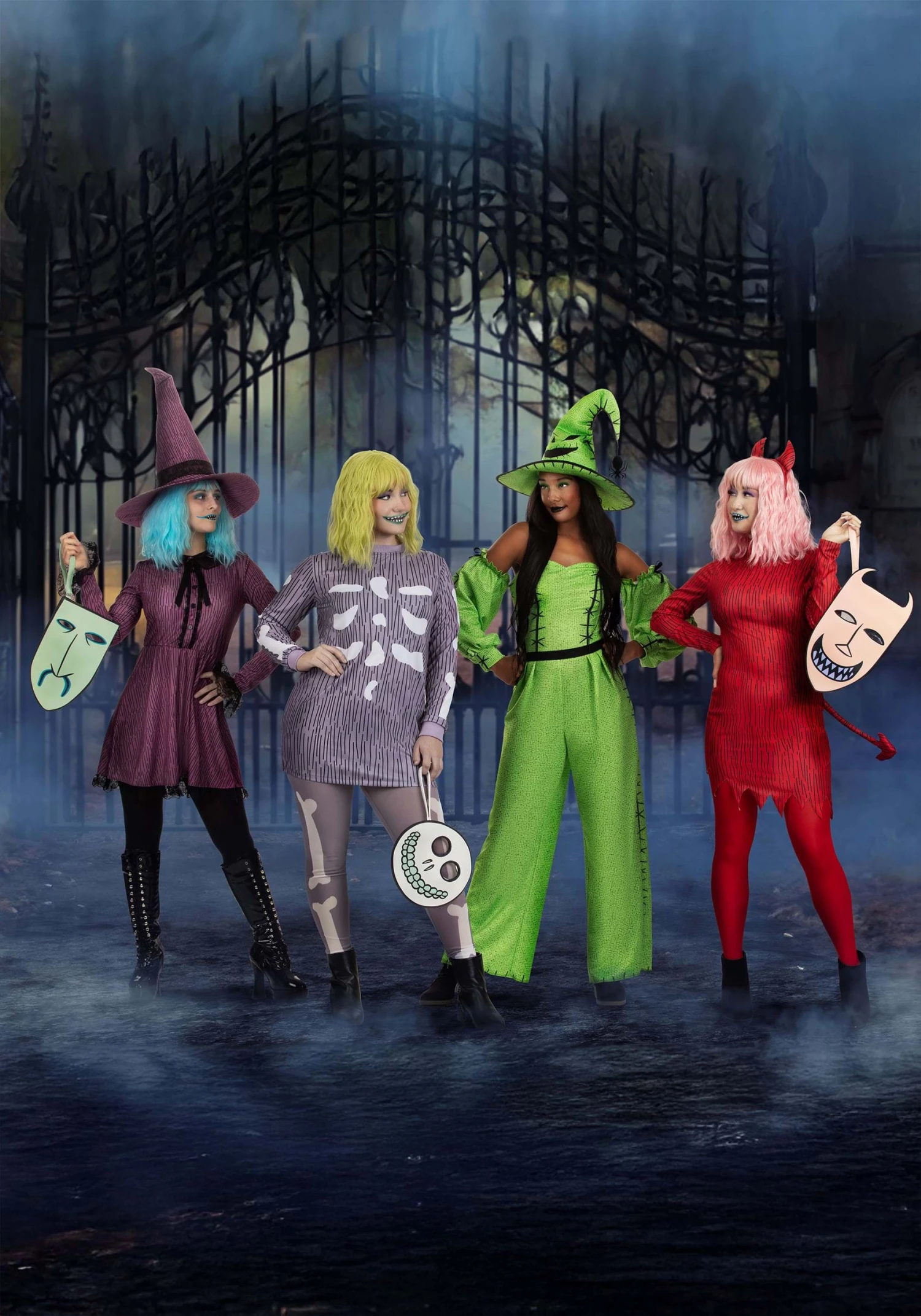 Women's Plus Size Disney Nightmare Before Christmas Oogie Boogie Costume 5 Women's Plus Size Disney Nightmare Before Christmas Oogie Boogie Costume - Image 3