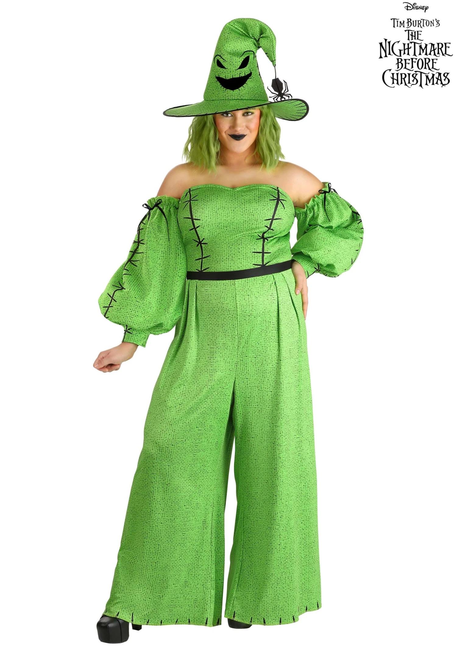 Women's Plus Size Disney Nightmare Before Christmas Oogie Boogie Costume 7 Women's Plus Size Disney Nightmare Before Christmas Oogie Boogie Costume - Image 5