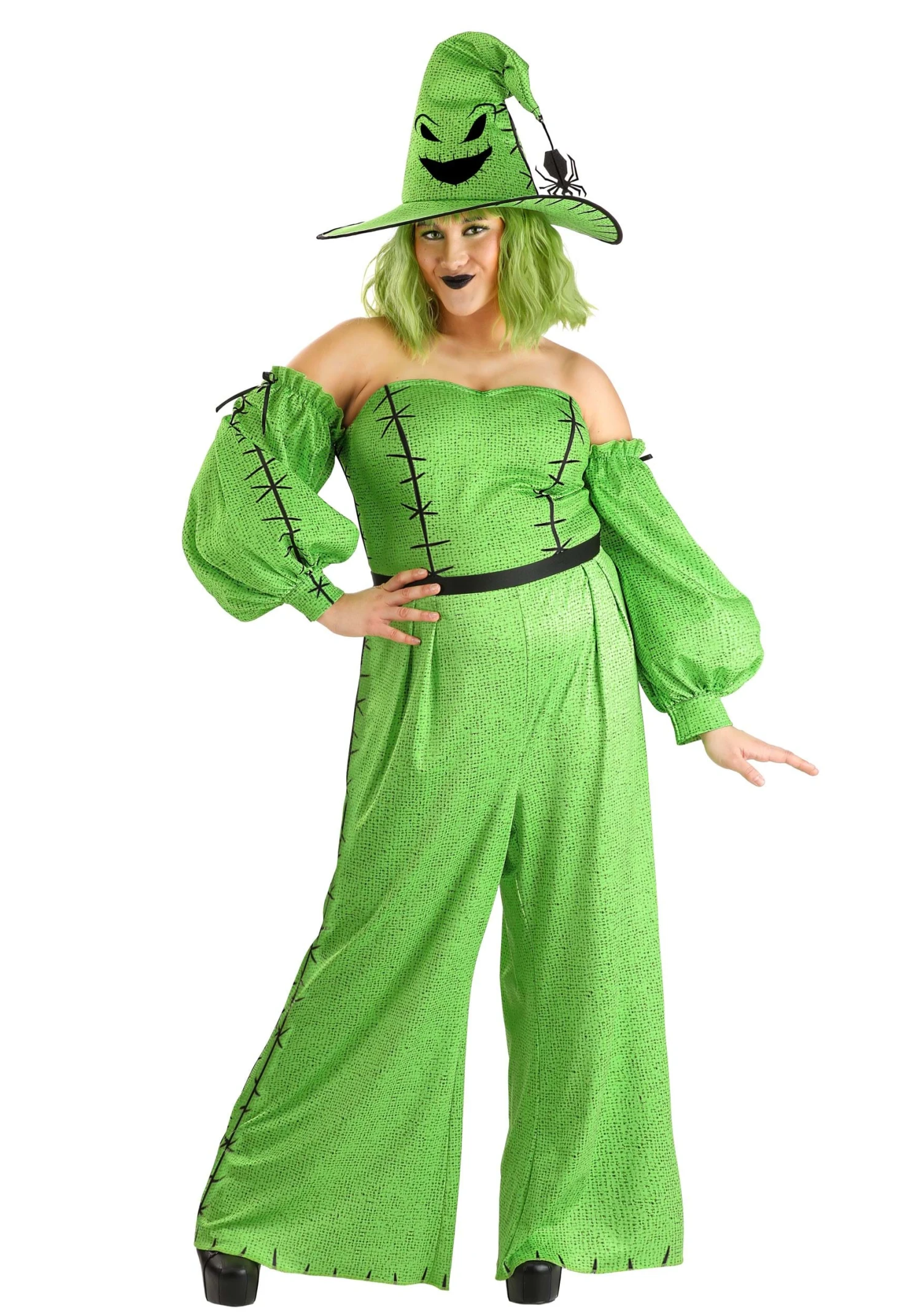 Women's Plus Size Disney Nightmare Before Christmas Oogie Boogie Costume 8 Women's Plus Size Disney Nightmare Before Christmas Oogie Boogie Costume - Image 6