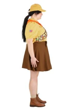 Plus Size Disney And Pixar Wilderness Explorer UP Costume For Women -Halloween Costumes womens plus size disney pixar up wilderness exp alt 10