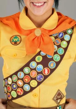 Plus Size Disney And Pixar Wilderness Explorer UP Costume For Women -Halloween Costumes womens plus size disney pixar up wilderness exp alt 5