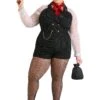 Women's Plus Size Gangster Gal Costume