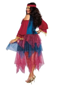 Dreamgirl Plus Size Mystical Fortune Teller Women's Costume 7 Dreamgirl Plus Size Mystical Fortune Teller Women's Costume -Halloween Costumes womens plus size gypsy alt 1