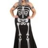 Plus Size High Fashion Skeleton Costume For Women 2 Plus Size High Fashion Skeleton Costume For Women -Halloween Costumes womens plus size high fashion skeleton costume