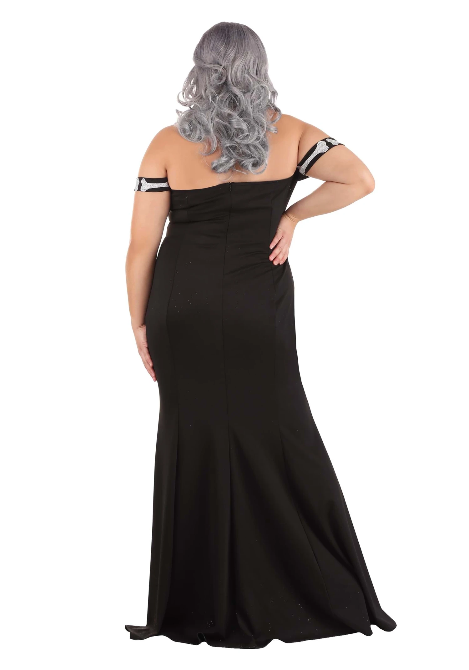 Plus Size High Fashion Skeleton Costume For Women 4 Plus Size High Fashion Skeleton Costume For Women - Image 2