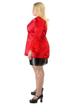 Plus Size Women's Lady Jokester Costume 10 Plus Size Women's Lady Jokester Costume -Halloween Costumes womens plus size lady jokester costume alt 3