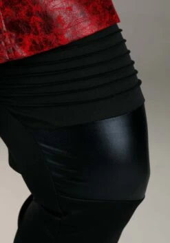 Plus Size Leather Devil Costume For Women 16 Plus Size Leather Devil Costume For Women -Halloween Costumes womens plus size leather devil costume alt 6