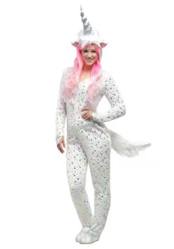Women's Plus Size Magical Unicorn Costume
