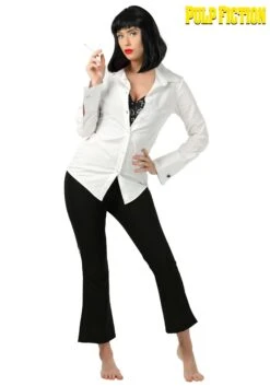 Plus Size Mia Wallace Pulp Fiction Costume For Women