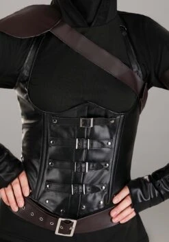 Women's Plus Size Shadow Ninja Assassin Costume 11 Women's Plus Size Shadow Ninja Assassin Costume -Halloween Costumes womens plus size ninja assassin alt 2