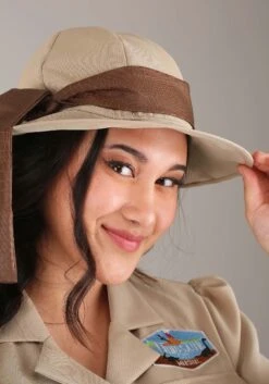 Women's Plus Size Paleontologist Costume -Halloween Costumes womens plus size paleontologist costume alt 1