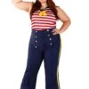 Women's Plus Size Perfect Pin Up Sailor Costume 1 Women's Plus Size Perfect Pin Up Sailor Costume -Halloween Costumes womens plus size perfect pin up sailor costume