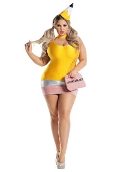 Women's Plus Size Pretty Pencil Costume