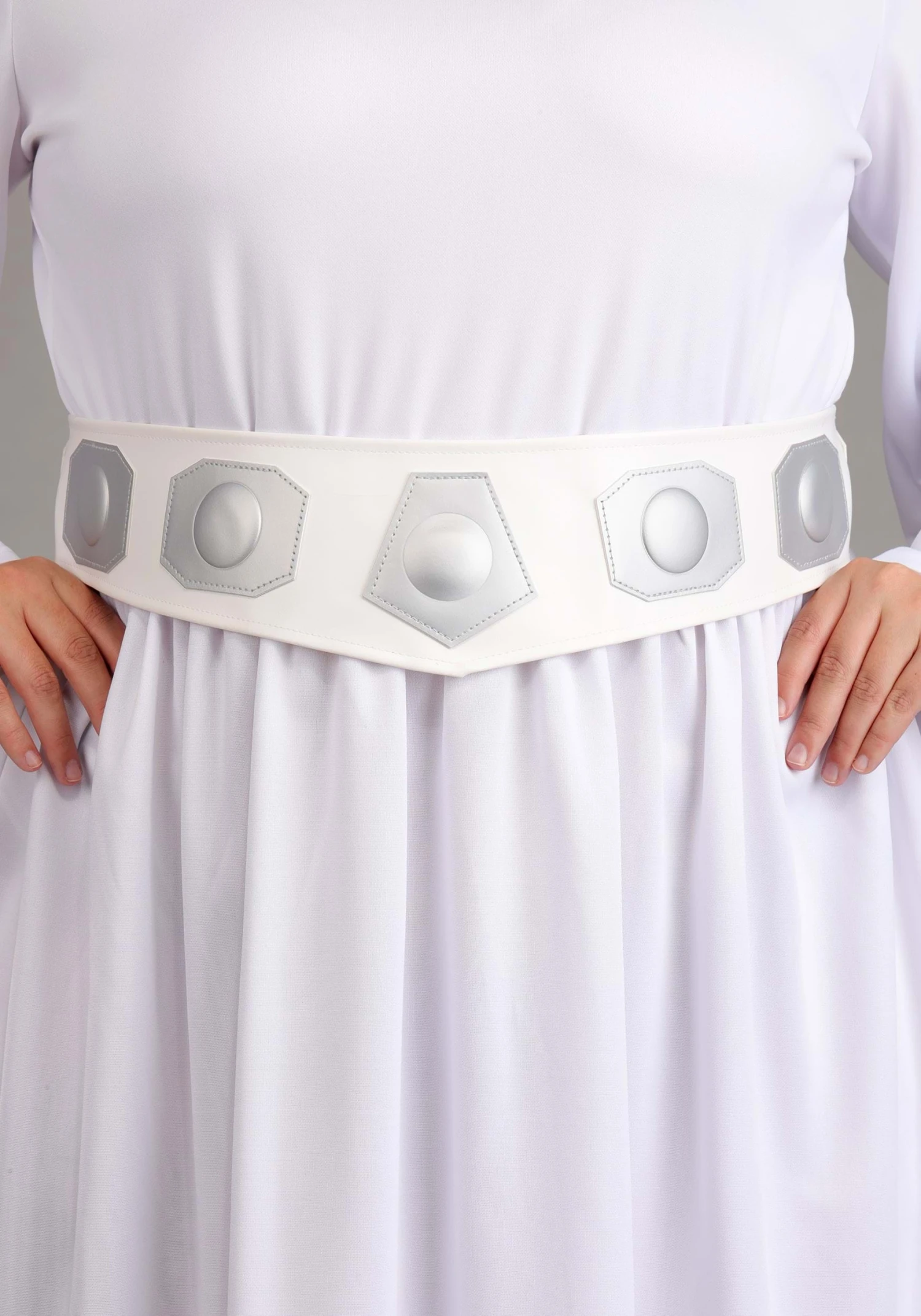 JAZWARES Women's Plus Size Premium Princess Leia Costume 7 JAZWARES Women's Plus Size Premium Princess Leia Costume - Image 5