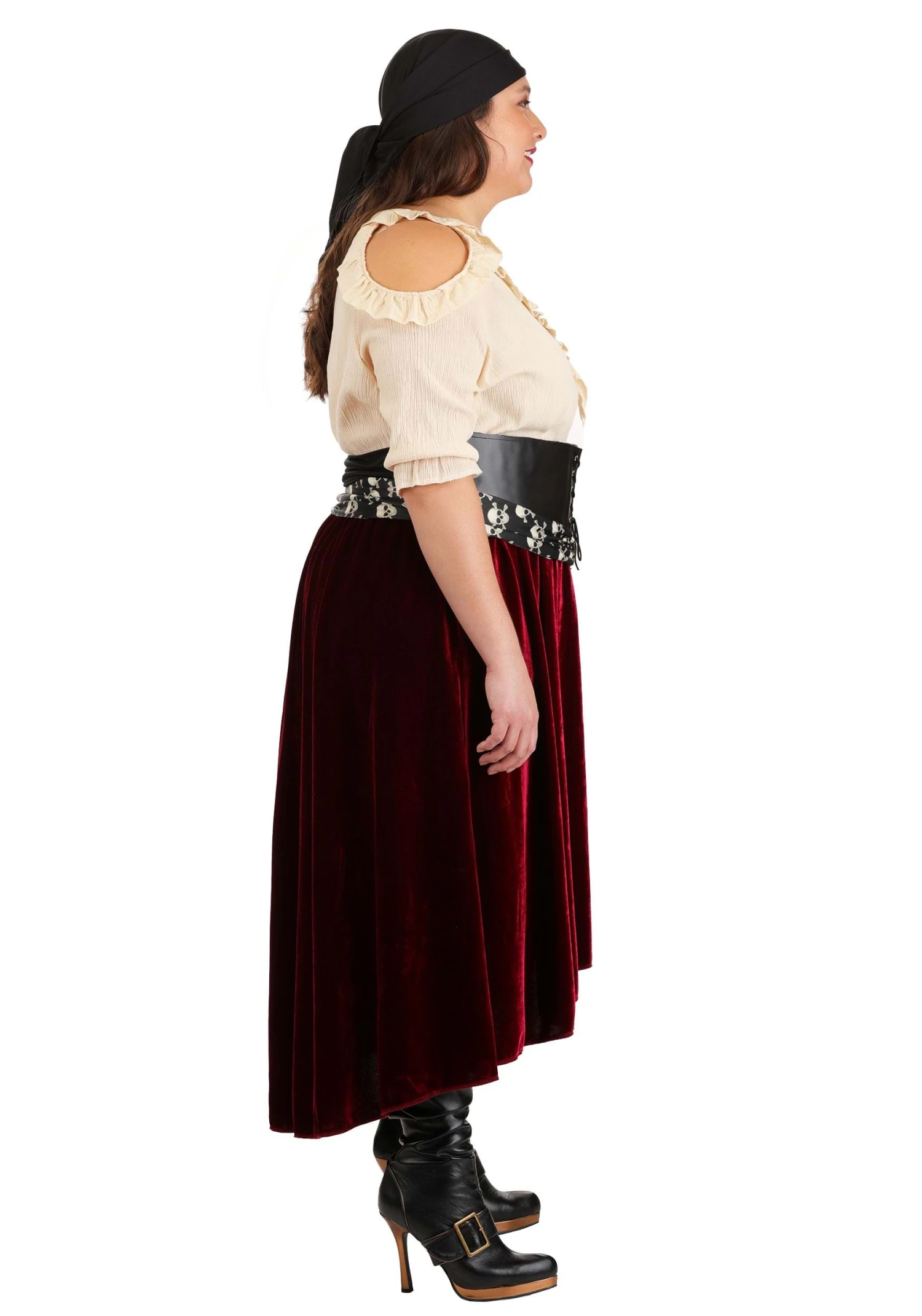Plus Size Roving Buccaneer Women's Costume 13 Plus Size Roving Buccaneer Women's Costume - Image 11