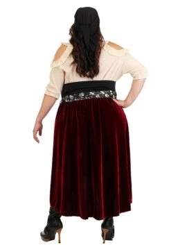 Plus Size Roving Buccaneer Women's Costume 20 Plus Size Roving Buccaneer Women's Costume -Halloween Costumes womens plus size roving buccaneer costume alt 7