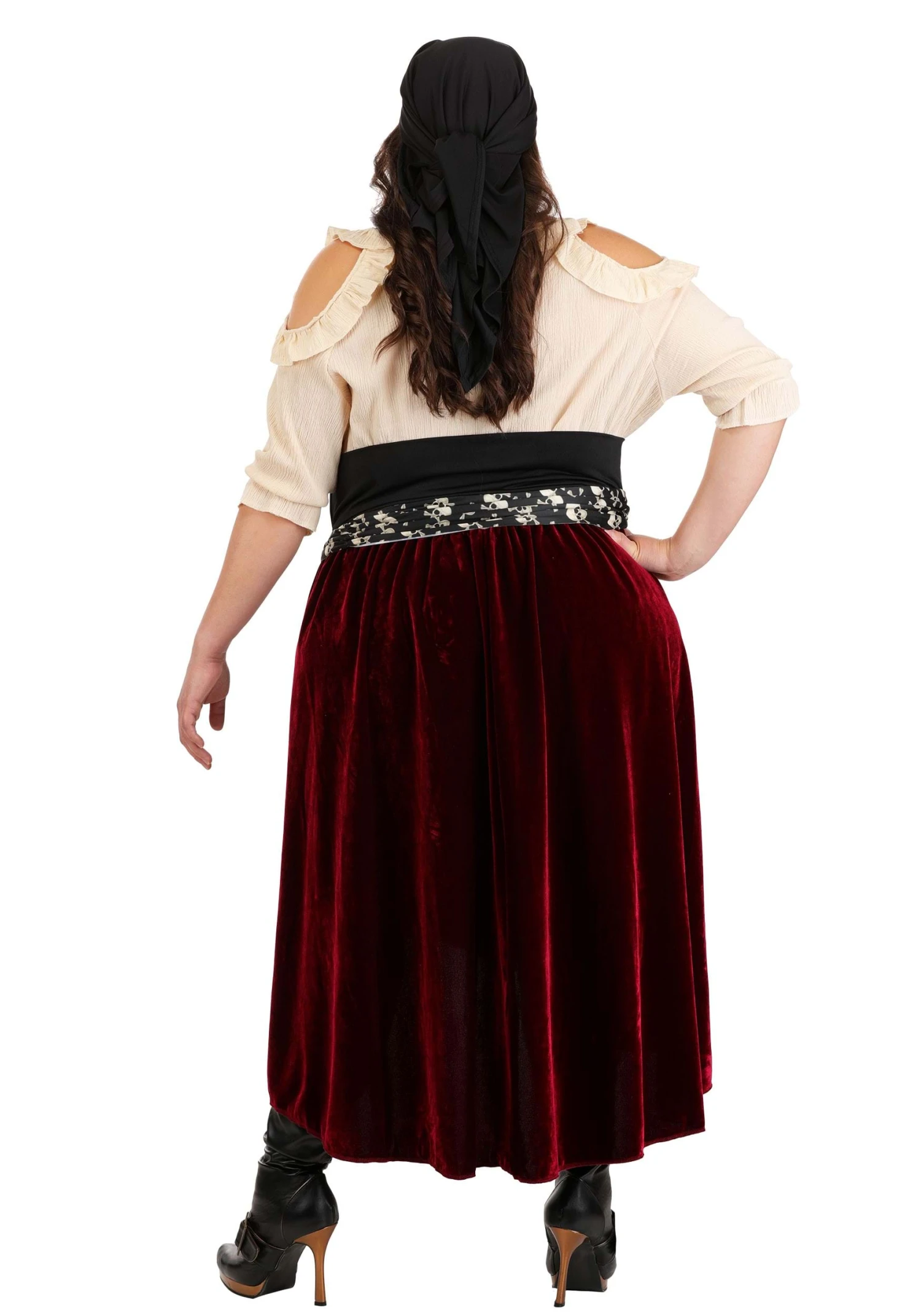 Plus Size Roving Buccaneer Women's Costume 10 Plus Size Roving Buccaneer Women's Costume - Image 8
