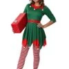 Plus Size Santa's Helper Costume For Women -Halloween Costumes womens plus size santas helper costume