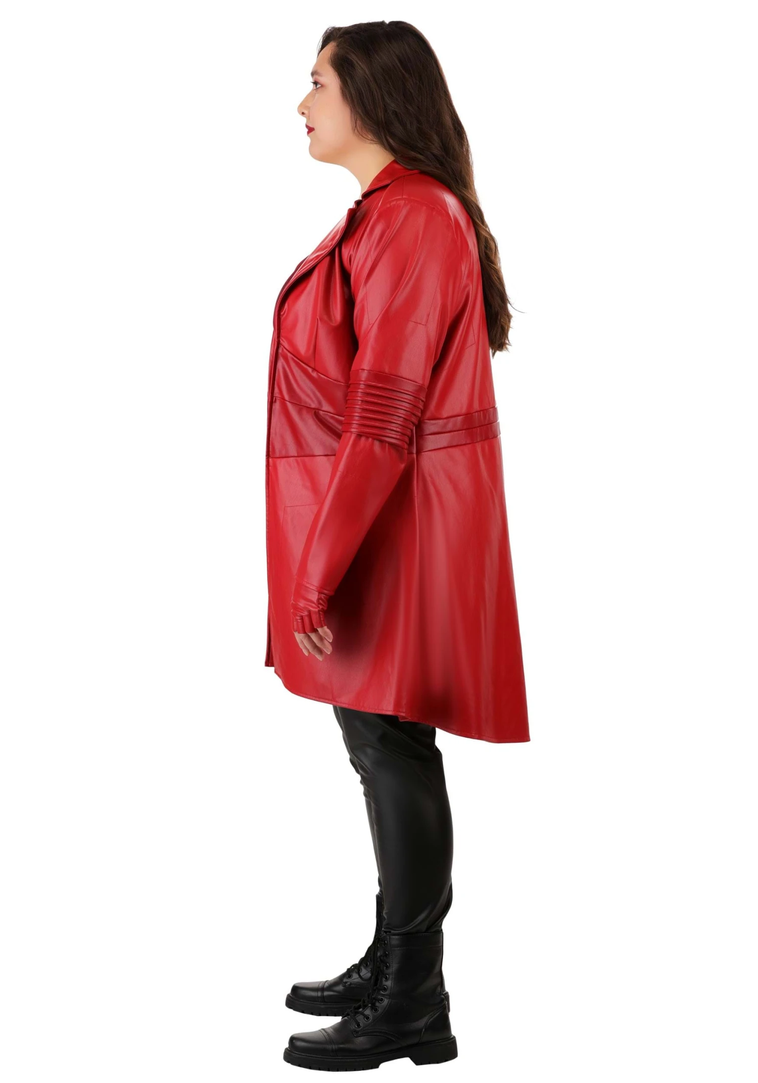 JAZWARES Plus Size Premium Scarlet Witch Costume For Women 6 JAZWARES Plus Size Premium Scarlet Witch Costume For Women - Image 4